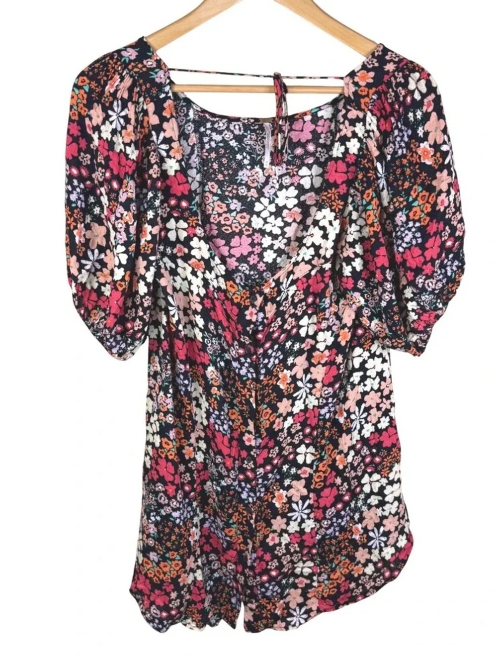 NWT Free People Callie Printed Tunic Small